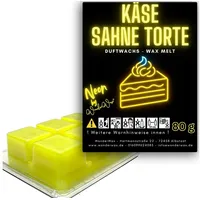 WonderWax Duftwachs WonderWax® Neon Duftwachs 6 Würfel, (Käse Sahne Torte), Duftrichtung: Käse Sahne Torte