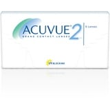 Acuvue Johnson & Johnson Acuvue 2 (6er Packung) Wochenlinsen (6 dpt & BC 8.7) mit UV-Schutz