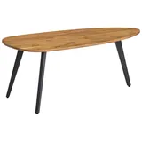 KADIMA DESIGN Couchtisch Beige Akazie 110 x 60 x 45 cm