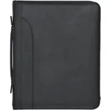 Ecobra Ringbuchmappe Eleganz A4 Schwarz