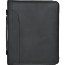 Ecobra Ringbuchmappe Eleganz A4 Schwarz
