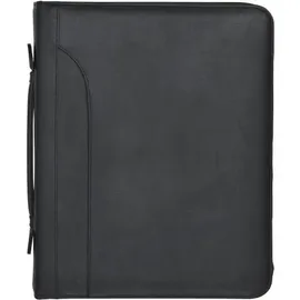 Ecobra Ringbuchmappe Eleganz A4 Schwarz