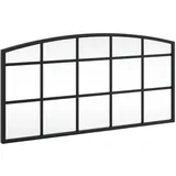 vidaXL Wandspiegel 60 x 30 cm Schwarz