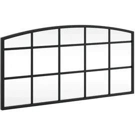 vidaXL Wandspiegel 60 x 30 cm Schwarz