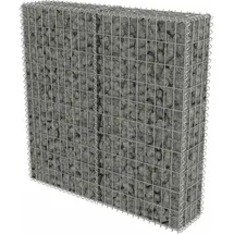 vidaXL Gabionenwand 100 × 20 × 100 cm