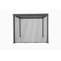 gardenson Lamellenwand für Pavillon 93 x 2,4 m Anthrazit