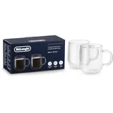 De'Longhi DLSC327 Set mit 2 Gläsern 500 ml,