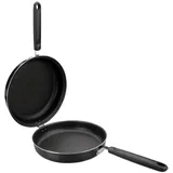 Ibili Omelettpfanne Indubasic 14 cm, Aluminium, schwarz