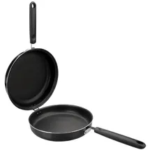 Ibili Omelettpfanne Indubasic 14 cm, Aluminium, schwarz
