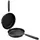 Ibili Omelettpfanne Indubasic 14 cm, Aluminium, schwarz