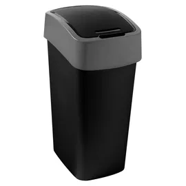 Curver Flip Bin 50 l schwarz/grau