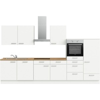 nobilia® elements Küchenzeile ""elements basic"«, vormontiert, Ausrichtung wählbar, Breite 360 cm, ohne E-Geräte