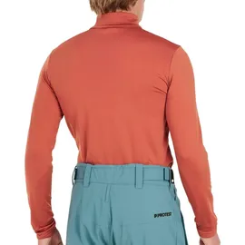 Protest WILL 1/4 zip top Brick Orange - M