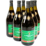 Dolce Lambrusco Emilia Riunite Perlwein 7%süß rot Italien 6x1,5l Cantine