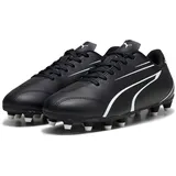 Puma Vitoria Fg/Ag Jr Soccer Shoe, Puma Black Puma White, 35.5