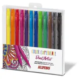 ALPiNO Color Experience Filzstifte 12 St. mehrfarbig