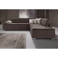 INOSIGN Ecksofa »Night & Day L-Form«, mit Boxspring Bettfunktion 180x200 cm, Dauerschläfer