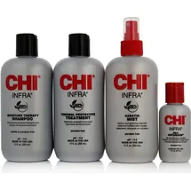 CHI Infra 350 ml + Treatment 350 ml + Keratin Mist 350 ml + Silk Infusion 50 ml Geschenkset