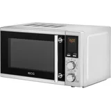 ECG MTD 2072 SE | Mikrowellenherd | 700 W | Volumen 20 Liter | Rostfreie Ausführung | - Silber