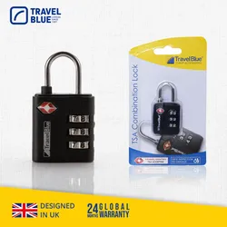 TravelBlue TSA-Kombinationsschloss sortiert