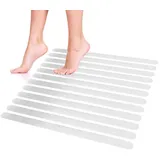 ECENCE - 12x Anti-rutsch-streifen Aufkleber Dusche Badewanne, Treppe Selbstklebend