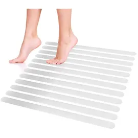 ECENCE - 12x Anti-rutsch-streifen Aufkleber Dusche Badewanne, Treppe Selbstklebend