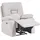 Beliani Sofa Set elektrisch verstellbar 6-Sitzer BERGEN Samtstoff Sandbeige mit Usb-anschluss