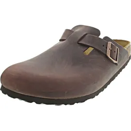 Birkenstock Boston Nubukleder geölt schmal habana 38