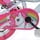 DINO BIKES Unicorn 16 Zoll RH 28 cm weiß/rosa