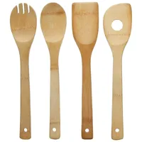 Jti Kochutensilien aus Bambus - 4er-Pack