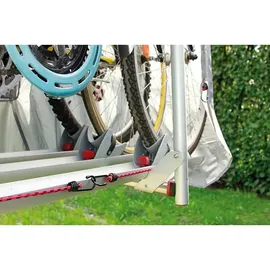 Fiamma Bike Cover S Fahrradschutzhülle für 4 Fahrräder Grau