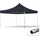 TOOLPORT Faltpavillon, ohne Seitenteile, schwarz