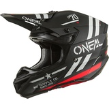 O'Neal Oneal 5Series Squadron V.22, Motocross Helm, schwarz-grau, Größe S