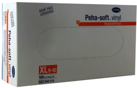 Hartmann Peha-Soft Vinyl Handschuhe Puderfrei Latexfrei XL 100 Stück (9421738)