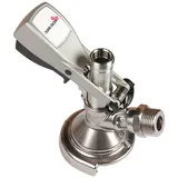 Micro Matic Zapfkopf Kelleranstich oben - Typ A Anschluss Flach A-System Flachkeg mit