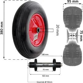 Trutzholm Schubkarrenrad 200 kg
