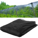 6M*2.4M Moskitonetz Outdoor Insektenschutznetz Feinmaschig Fliegennetz Gemüseschutznetz Meterware Vogelschutznetz Engmaschig Pflanzenschutznetz Schutz Netz für Gemüse Garten Schwarz