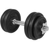 GYRONETICS GYRONETICS® Hantelset, 15kg Hantelscheiben aus Gusseisen 15 kg GRÜN|SCHWARZ 15 kg