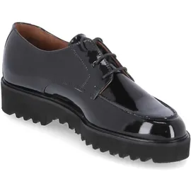 Paul Green Schnürschuhe 2688-007, Lack/Brush, schwarz, 37 EU / 4 UK