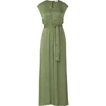 s.Oliver Satin-Jumpsuit mit Extra Wide Leg - olive - 38
