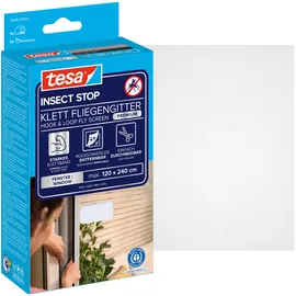 Tesa Insektenschutz Fenster Insect Stop Comfort 120 x 240 cm Weiß