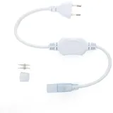 LEDKIA Gleichrichterkabel Led-streifen Neon dimmbar 220v Sflex8 Weiß