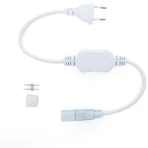 LEDKIA Gleichrichterkabel Led-streifen Neon dimmbar 220v Sflex8 Weiß