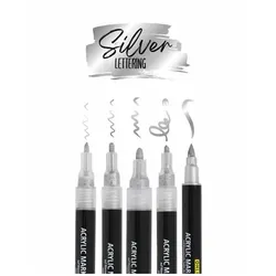 Online Acrylmarkeretui Silver Lettering 4014421185181 Online
