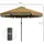 Outsunny Sonnenschirm 265 x 265 cm Khaki