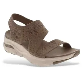 SKECHERS Arch Fit Brightest Day Damen Mokka 39