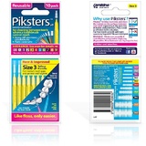 Piksters Interdentalbürsten 10 Stück gelb, 0,60mm, 3er Vorteilspack (3x 10 Stück)