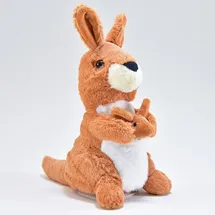 Winfried Kögler Labertier Känguru Jason 18 cm Mehrfarbig