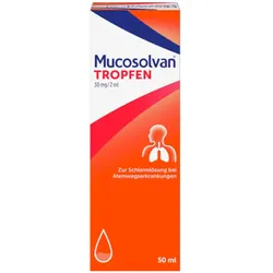 MUCOSOLVAN Hustenlöser Tropfen Schleimlöser Husten 50 ml Tropfen zum Einnehmen