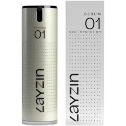 LAYZIN Hyaluronsäure-Serum für intensive Hydratation 30 ml Schwarz 